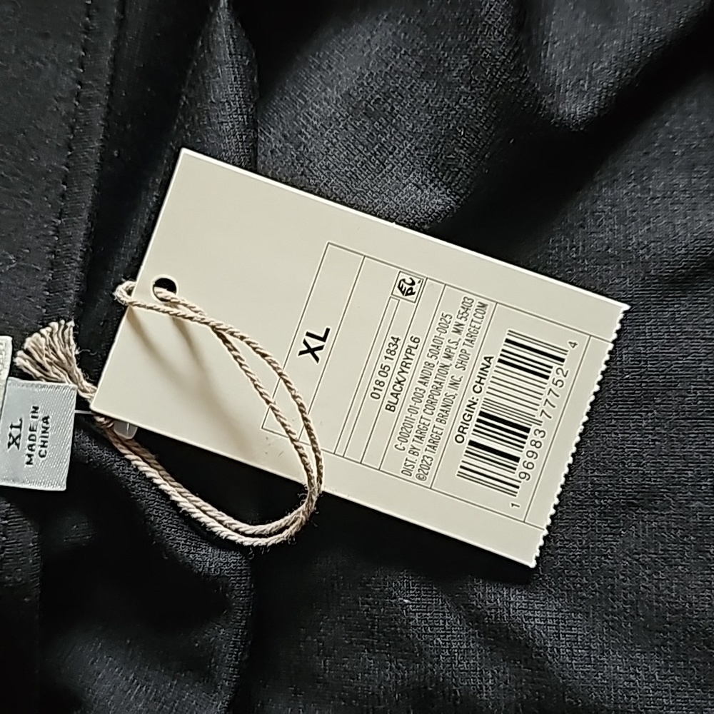 17. Women's Ruched Ponte Mini Skirt - A New Day Black - Picture 6 of 6